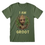Tricou cu Mânecă Scurtă Marvel Badge Verde Unisex