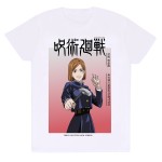 Tricou cu Mânecă Scurtă Jujutsu Kaisen Nobara Ombre Alb Unisex