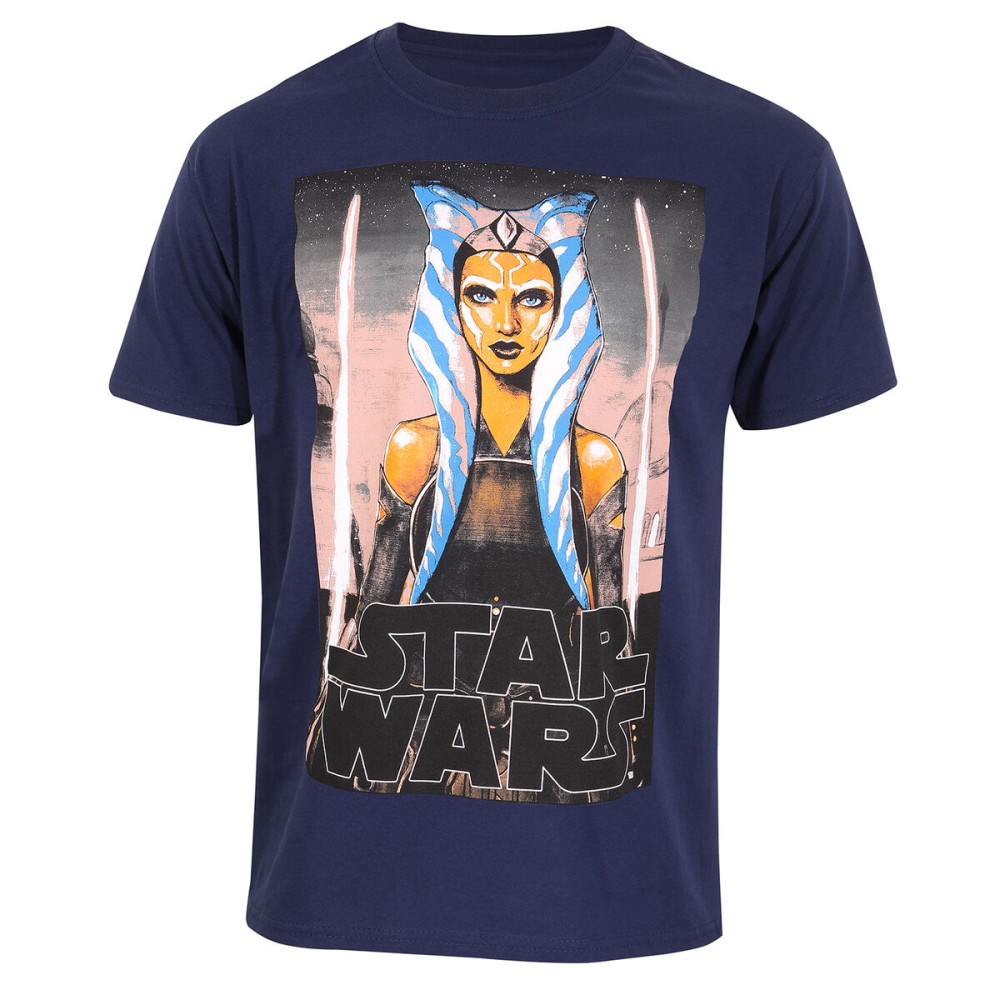 Tricou cu Mânecă Scurtă Star Wars White Blades Albastru Unisex