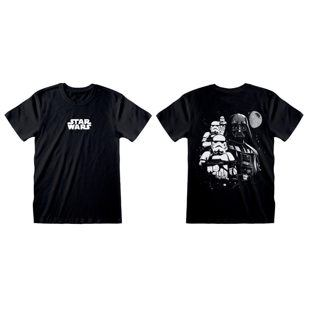 Tricou cu Mânecă Scurtă Star Wars Collage Negru Unisex