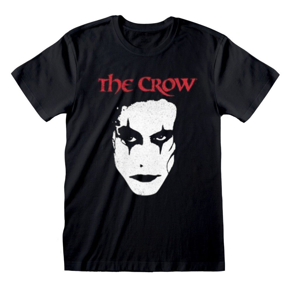 Tricou cu Mânecă Scurtă Unisex The Crow Face Negru