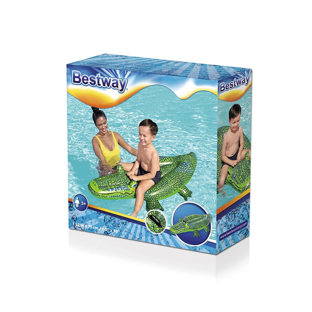 Figurină Gonflabilă pentru Piscină Bestway Crocodil 152 x 71 cm 67 x 148 x 29 cm