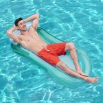 Scaun gonflabil pentru piscină Bestway Aqua 160 x 84 cm 74 x 153 x 28 cm