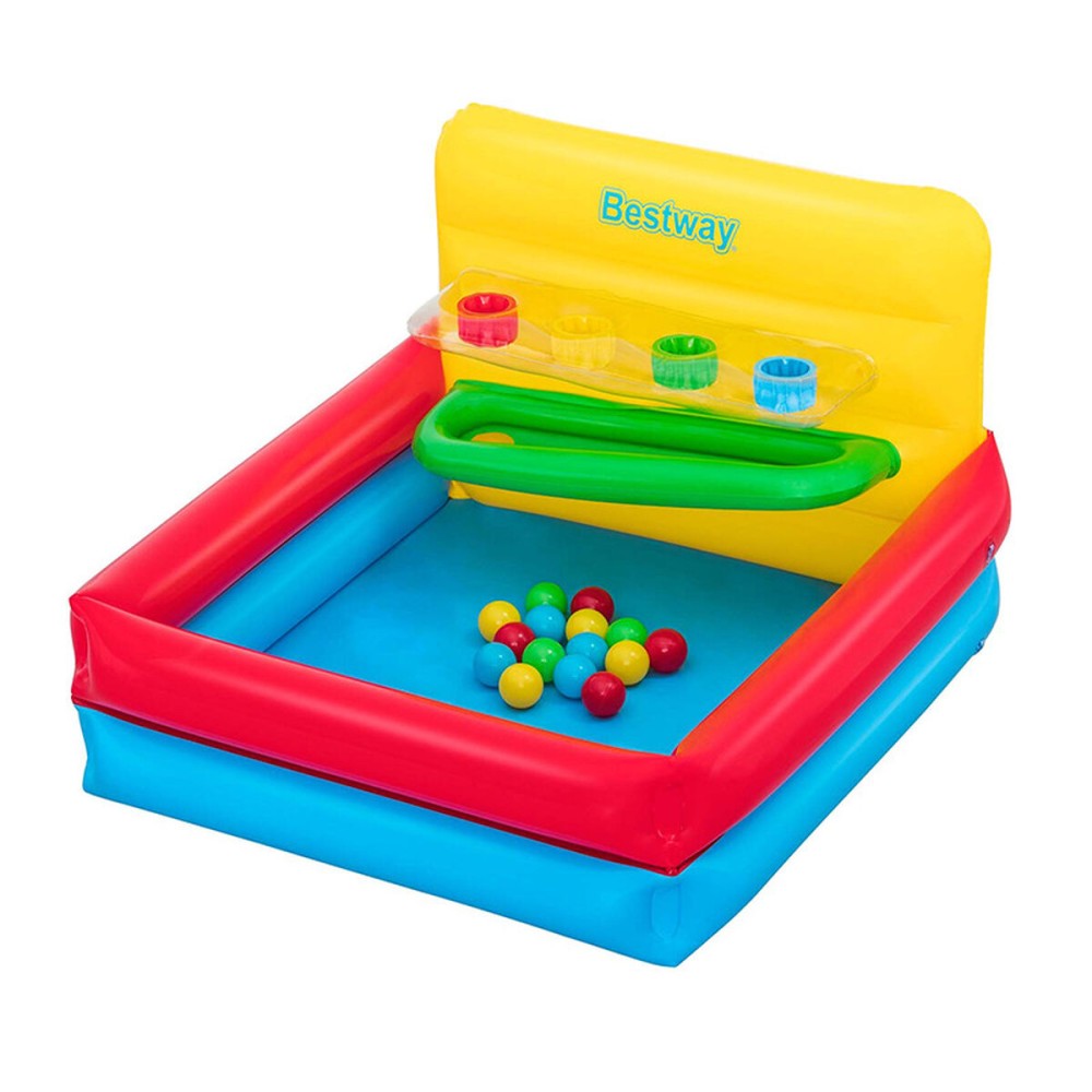 Bestway Piscină Inflatable Copii Jocuri cu Bile 104x94x61 cm +2 Ani Grădină 52546