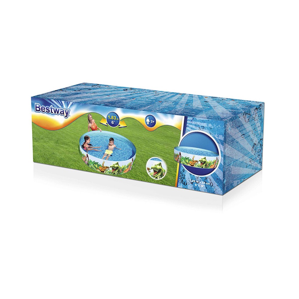 Piscină Gonflabilă pentru Copii Bestway Dinozauri 183 x 38 cm