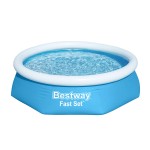 Piscină Gonflabilă Bestway Albastru 1880 L 244 x 61 cm