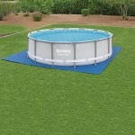 Protecție de podele pentru piscine detașabile Bestway 488 x 488 cm