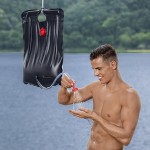 Sac de duş pentru camping Bestway Negru 20 L