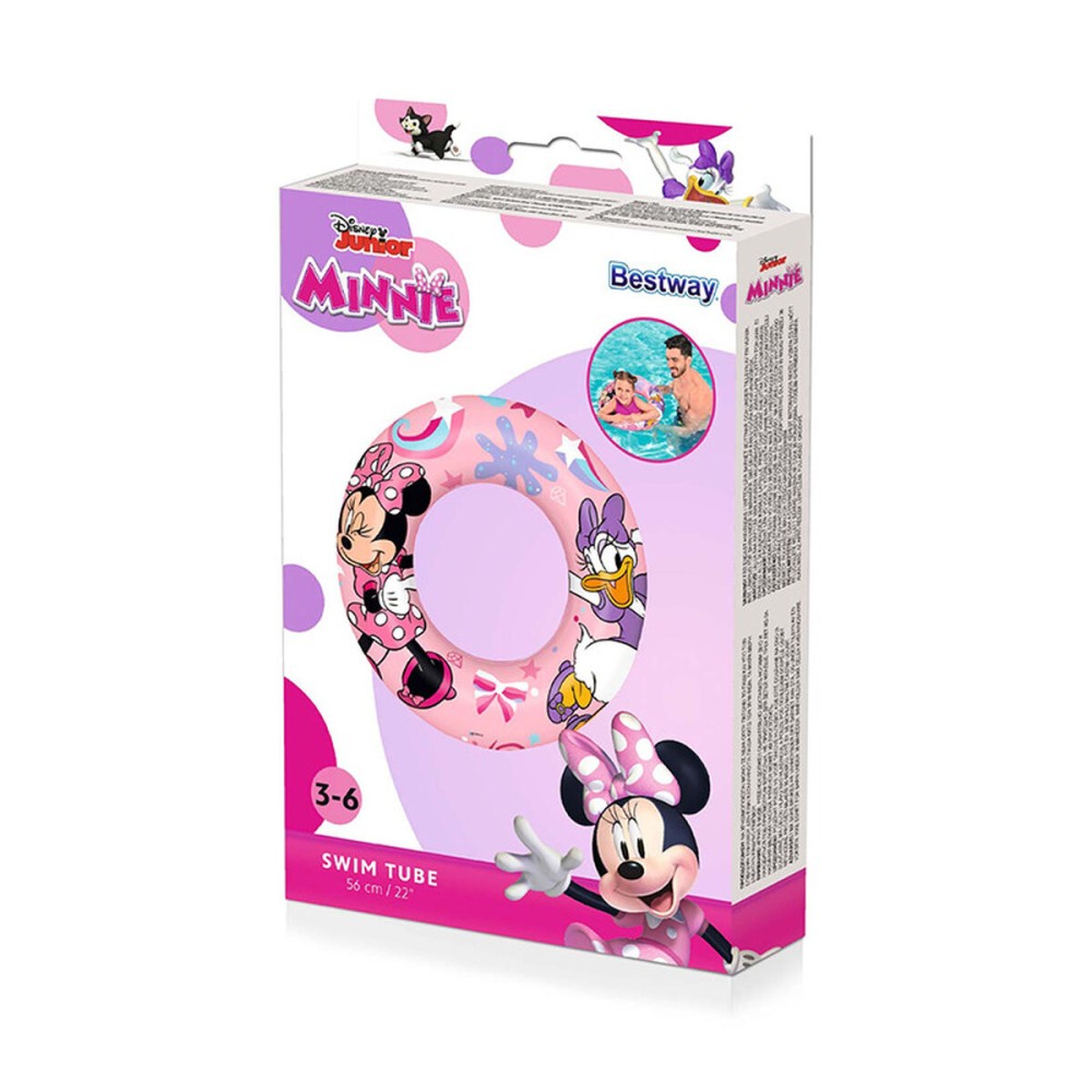 Flotor gonflabil Bestway Multicolor Minnie Mouse Ø 56 cm