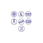 Ochelari de Înot pentru Copii Bestway Albastru Spiderman (1 Unități)