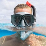 Ochelari de Scufundare cu Tub Bestway Negru Roz Adult (1 Unități)