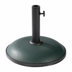 Marbueno Bază Umbrelă Rotundă Beton 36x29,5 cm 11KG Verde Grădină, Piscină, Terasă