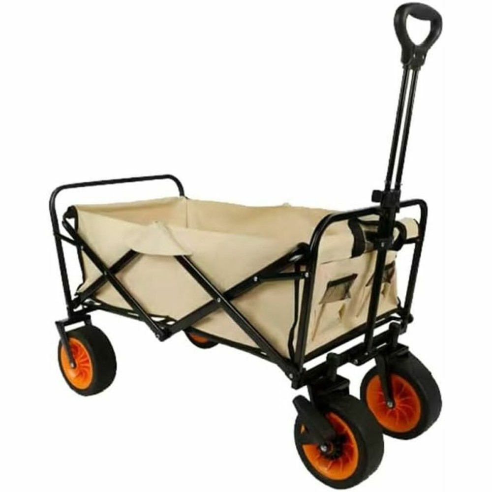 Carucior Multiusos Pliabil Marbueno 200 KG Bej pentru Gradina, Plaja, Camping 86X50X59 cm