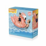 Bestway Figură Inflatable Flamingo cu Mânere 138x107 cm +3 Ani Plajă și Piscină 41525