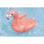 Bestway Figură Inflatable Flamingo cu Mânere 168x120 cm +3 Ani Plajă și Piscină 41526