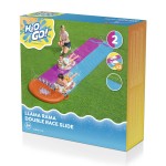 Bestway Pista Deslizantă cu Hinchables Dublu Animale Llama 488x138 cm +3 Ani Grădină 52320