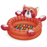 Bestway Piscina de Bolas Acolchată Inflatable Panda 107x94x58 cm +2 Ani Interior și Grădină 52702