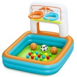 Bestway Piscină Inflatable Copii Jocuri Cu Coșuri și Bile 120x107x84 cm +2 Ani 52728