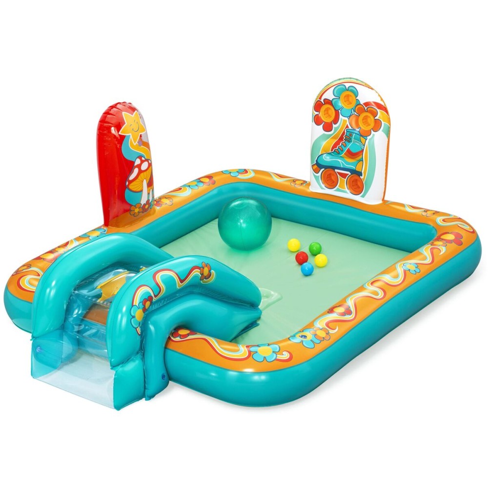 Bestway Piscina Inflatable Parcul de Joacă Hippie 193x152x74 cm +2 Ani 53164