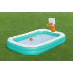 Bestway Piscina Inflatable Copii Baschet 251x168x102 cm +3 Ani Gradina 54445