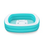 Bestway Piscina Inflabilă 2 Camere Family Masa Plutitoare 218x218x48 cm +6 Ani 54446