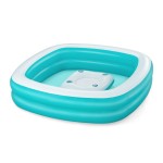 Bestway Piscina Inflabilă 2 Camere Family Masa Plutitoare 218x218x48 cm +6 Ani 54446