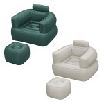 Bestway Sillon Inflabil cu Reposapă Colorat 107x99x80/48x48x36 cm Interior 75137