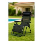 Scaunul Pliabil Marbueno Negru 90 x 108 x 66 cm