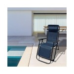 Scaunul Pliabil Marbueno 90 x 108 x 66 cm Albastru