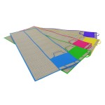 Prosop de Plajă Marbueno Multicolor Plastic 70 x 180 cm