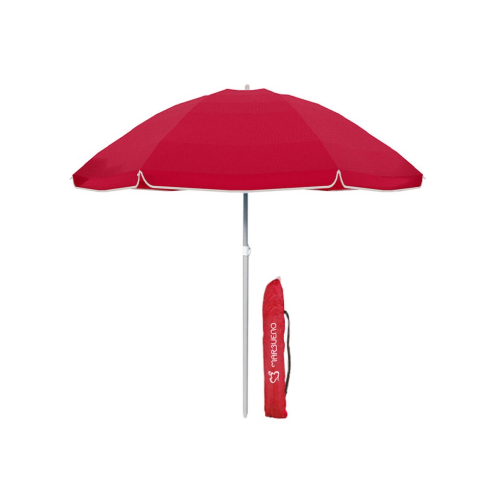 Umbrelă de plajă Marbueno SUMMER 10109R Roșu Ø 180 cm