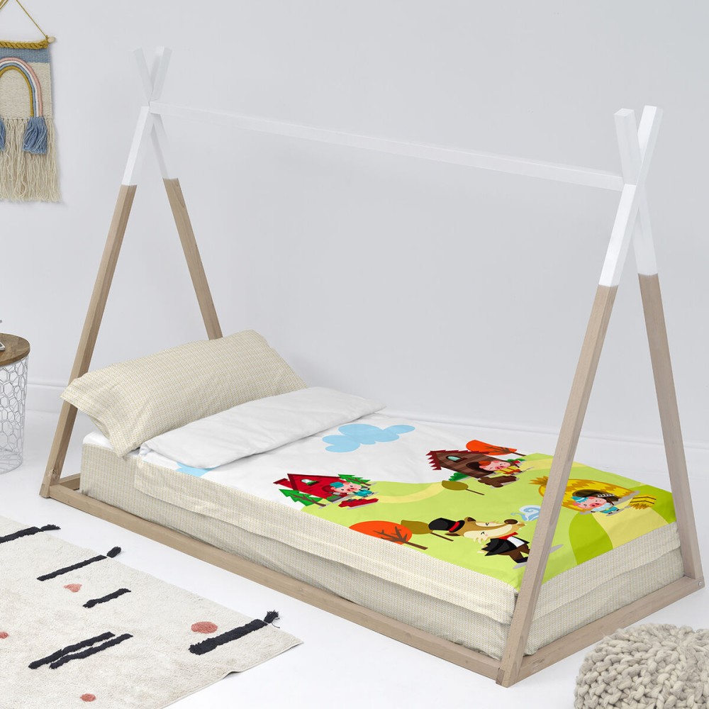 Pilotă cu umplutură HappyFriday Mr Fox Piggys Multicolor 42 x 20 x 50 cm