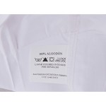 Față de pernă Hosteline IRIS Alb Pat 90 144 Fire 90 cm