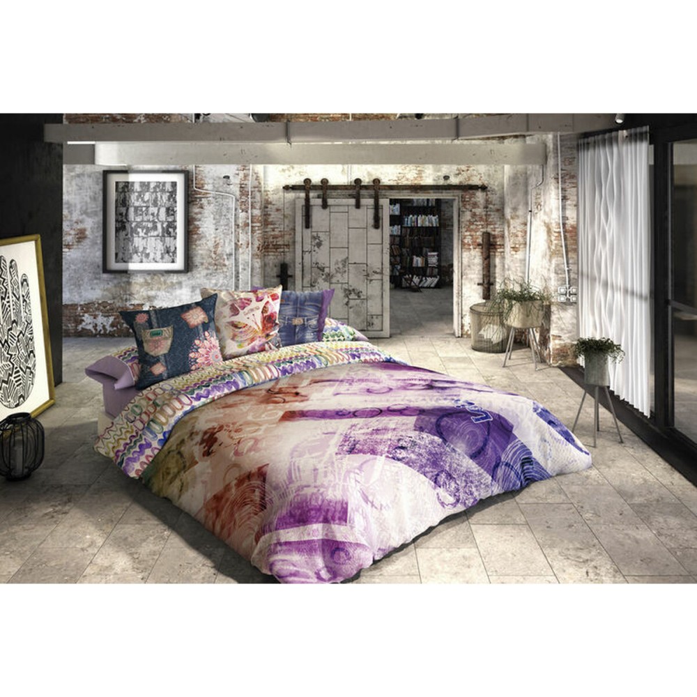 Set husă de pătură Lois JASON P. Mov Pat 90 150 x 230 cm 3 Piese