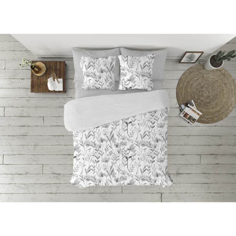 Set husă de pătură Pierre Cardin FANY Gri Pat 90 3 Piese