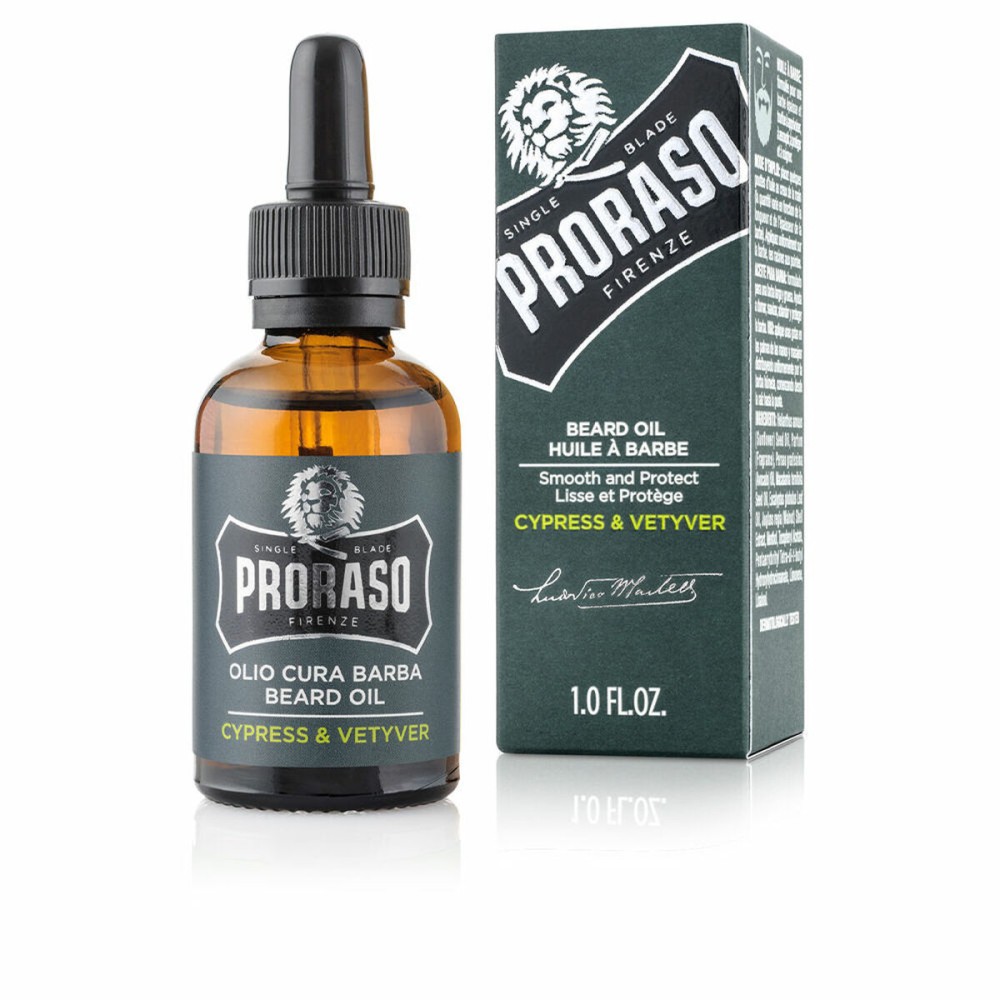 Ulei pentru Barbă Proraso Cypress & Vetyver 180 ml 30 g