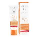 Protector Solar de Față Vichy VCH00115 Spf 50 50 ml 3 în 1 Anti-aging