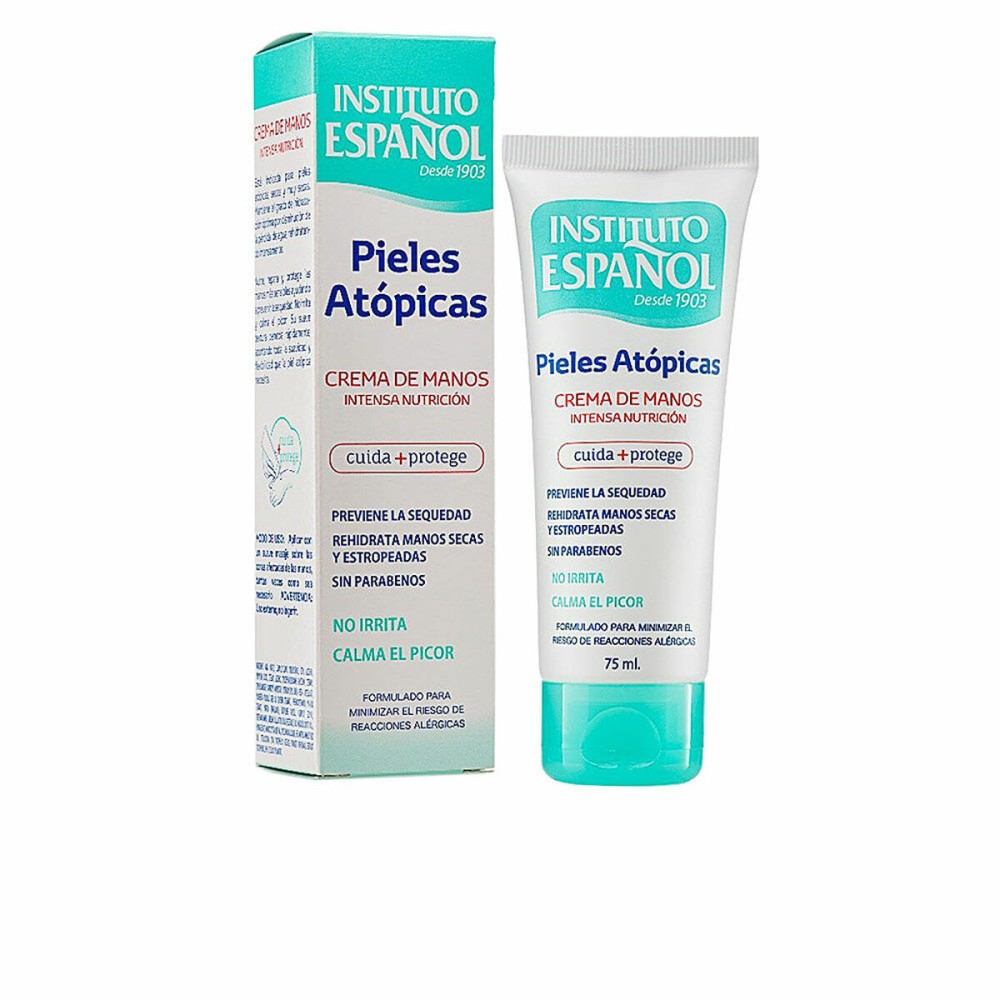 Cremă de Mâini Instituto Español 30 ml 75 ml Piele Atopică (30 Unități)