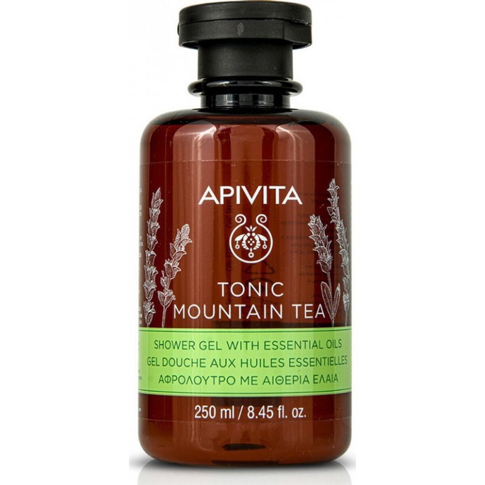 Gel de duș Apivita Tonic Mountain Tea 250 ml
