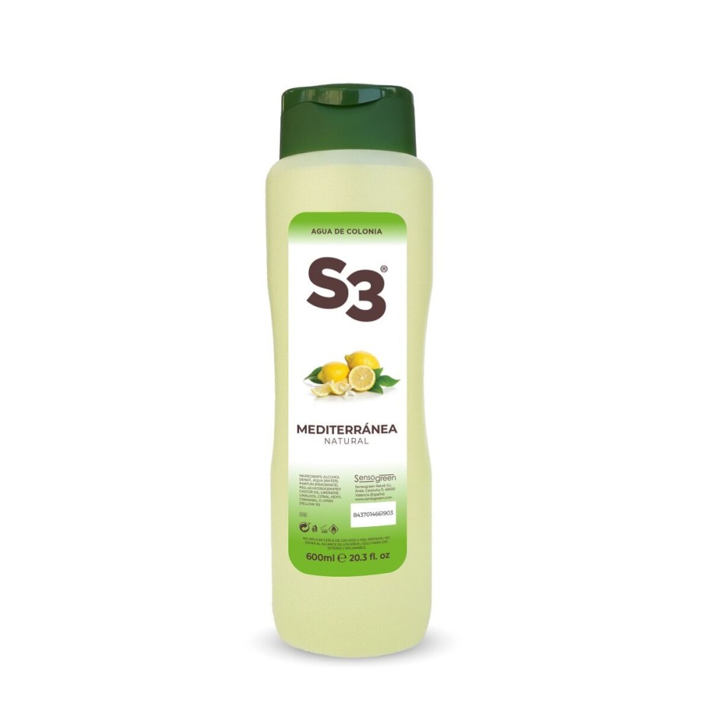 Parfum Unisex S3 Mediterranea EDC 600 ml