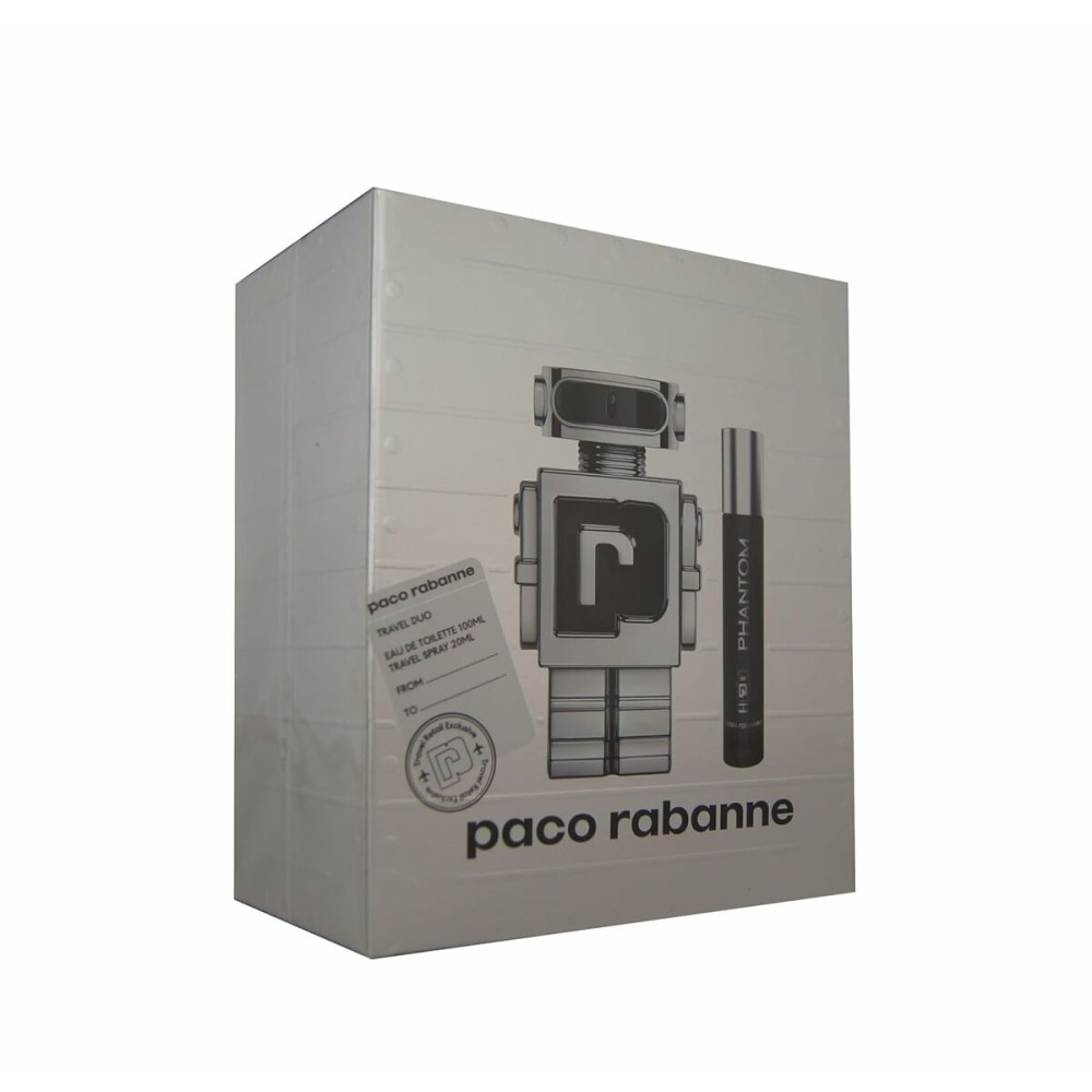 Set de Parfum Bărbați Paco Rabanne Phantom EDT 2 Piese