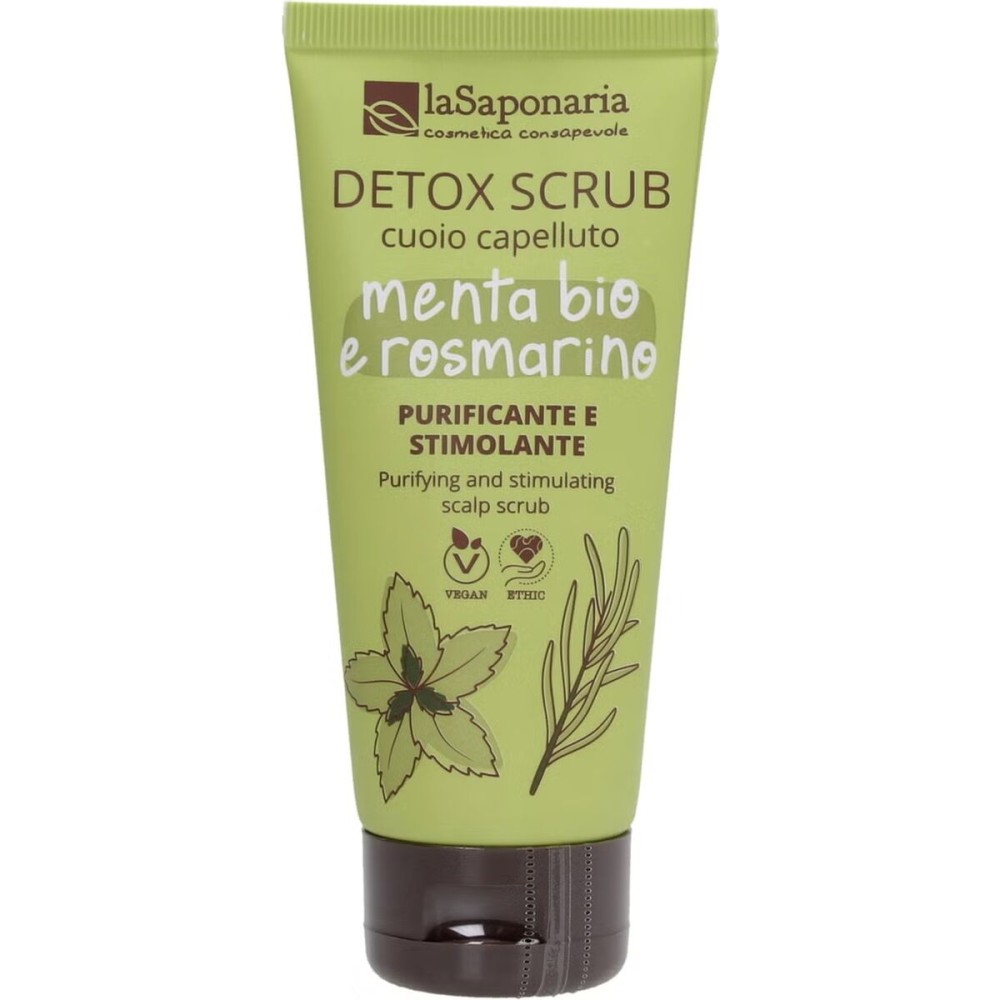 Exfoliant Purifiant La Saponaria Detox - Menta e Rosmarino 100 ml