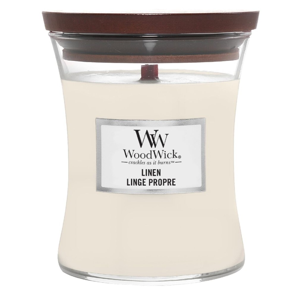 Lumânare Parfumată Woodwick Core Medium Linen
