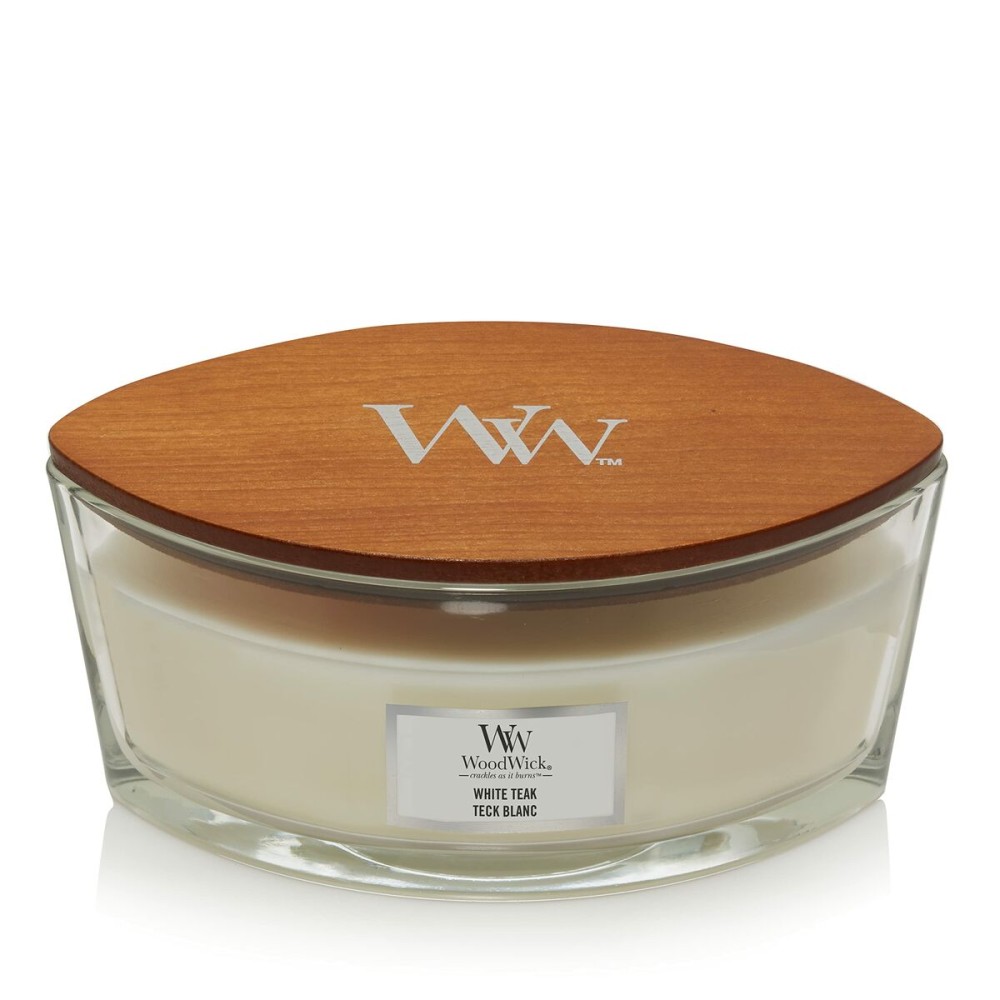 Lumânare Parfumată Woodwick Core Ellipse White Teak 453 g