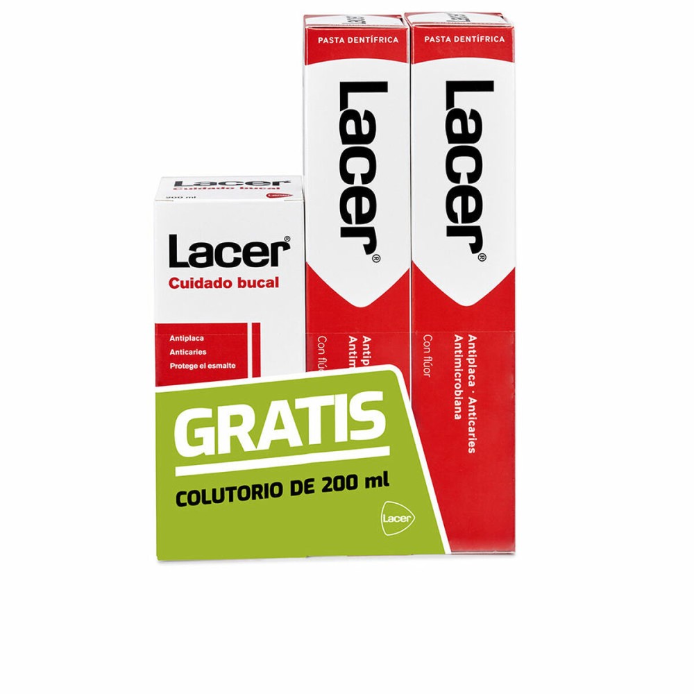 Pastă de Dinți Acțiune Completă Lacer 2 x 125 ml