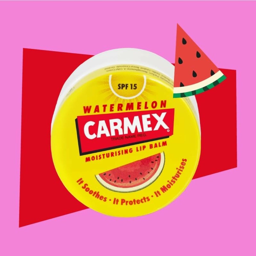 Balsam de Buze Carmex   Galben Spf 15 (2 Unități)