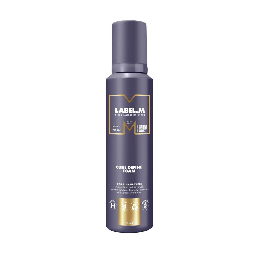 Formuojamosios putos Label.M Curl Define Foam 150 ml