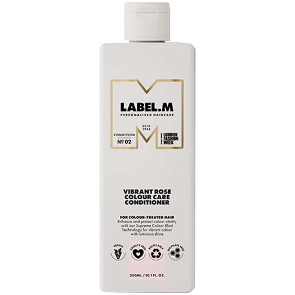 Balsam pentru Păr Vopsit Label.M Vibrant Rose 1 L