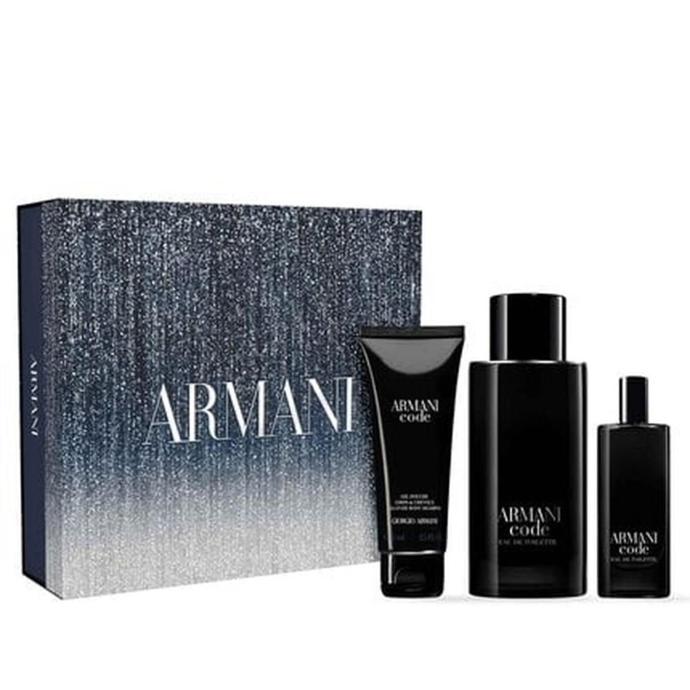 Set de Parfum Bărbați Armani Code Men 3 Piese
