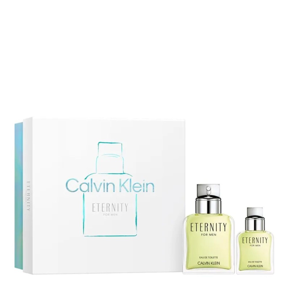 Set de Parfum Bărbați Calvin Klein ETERNITY FOR MEN 2 Piese